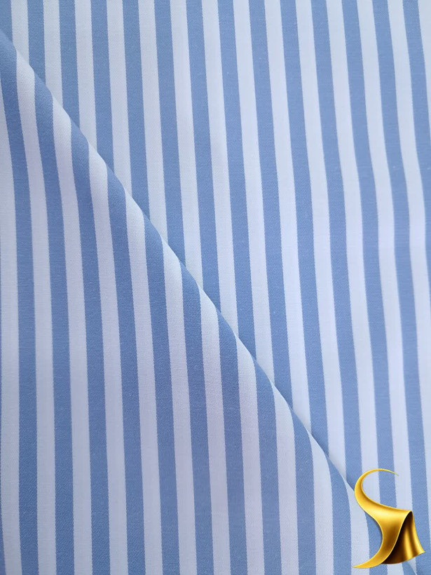 پارچه تترونRoyal tex مناسب پیراهن و شومیز نخ رنگ/قواره
